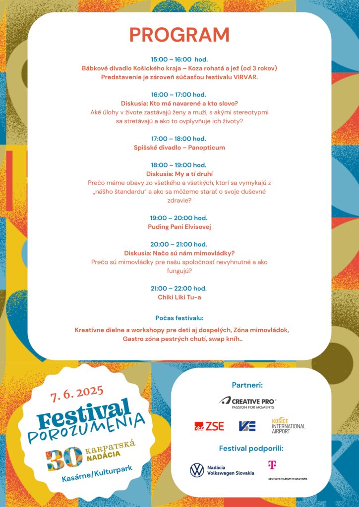 Program Festival porozumenia