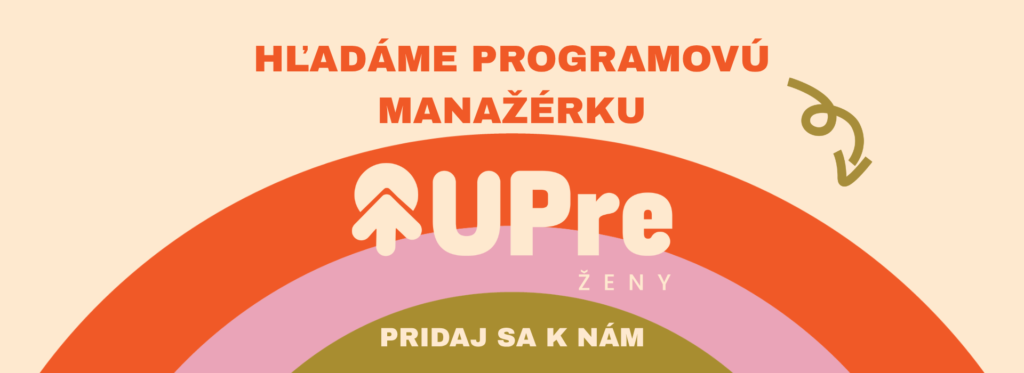 programová manažérka Upre ženy