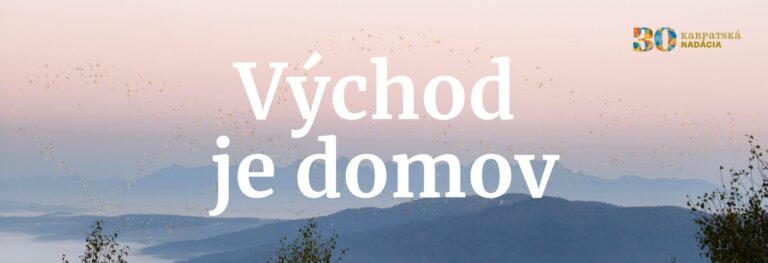 darček pre domov, východné Slovensko